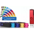 Cheapest 4gb 8gb Usb 2.0 Swivel Usb Flash Drive Stick Memory Pen Drive Free Color Custom Print Logo Printing pen drive wholesale